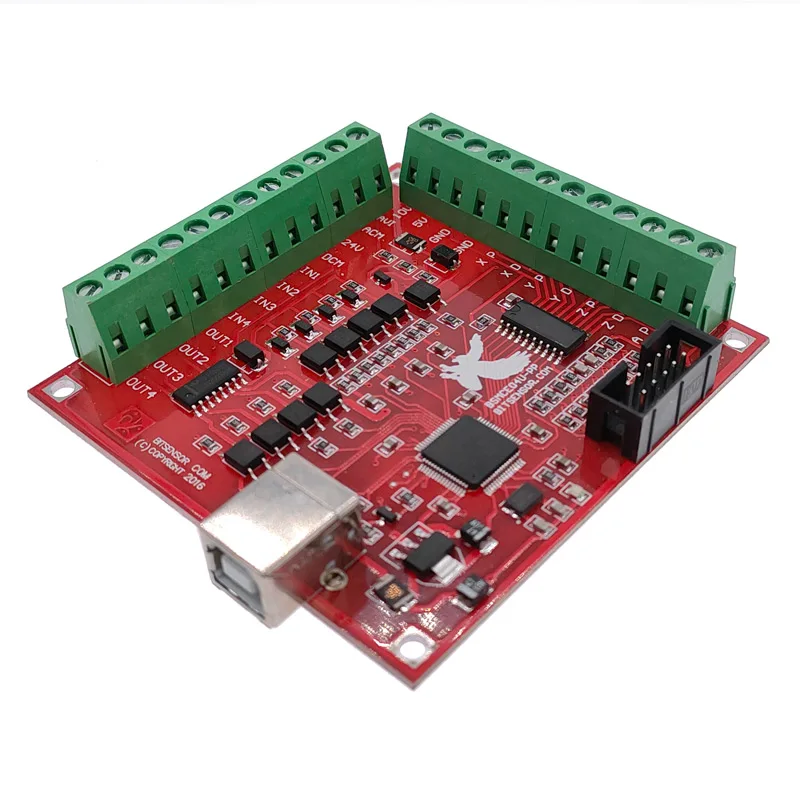 Papan Penghubung CNC USB MACH3 - Mach3 Usb Cnc Controller 4 Axis 100Khz ulasan dan harga